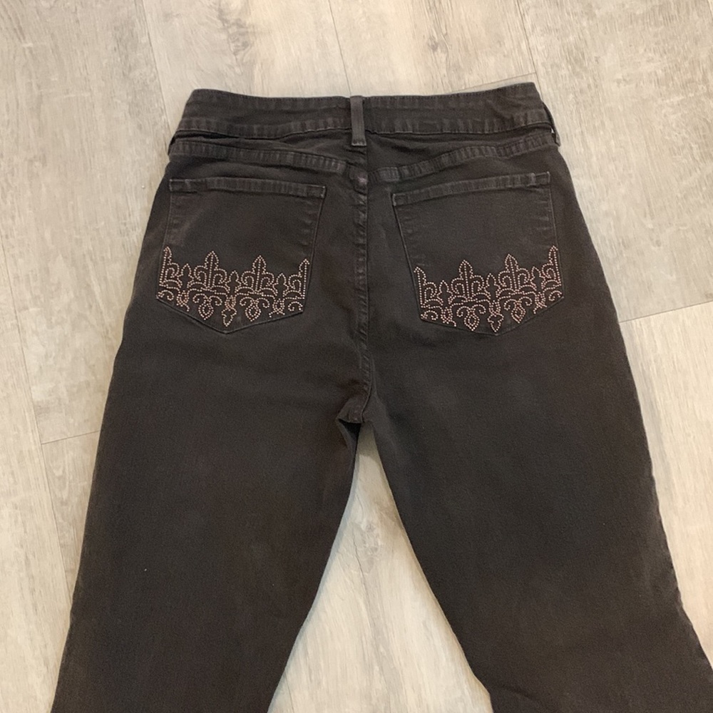 NYDJ Bootcut Dark Brown Jeans EUC